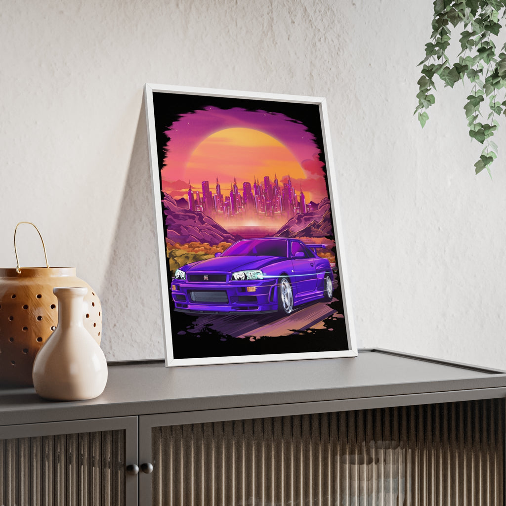 Nissan Skyline GT-R Poster
