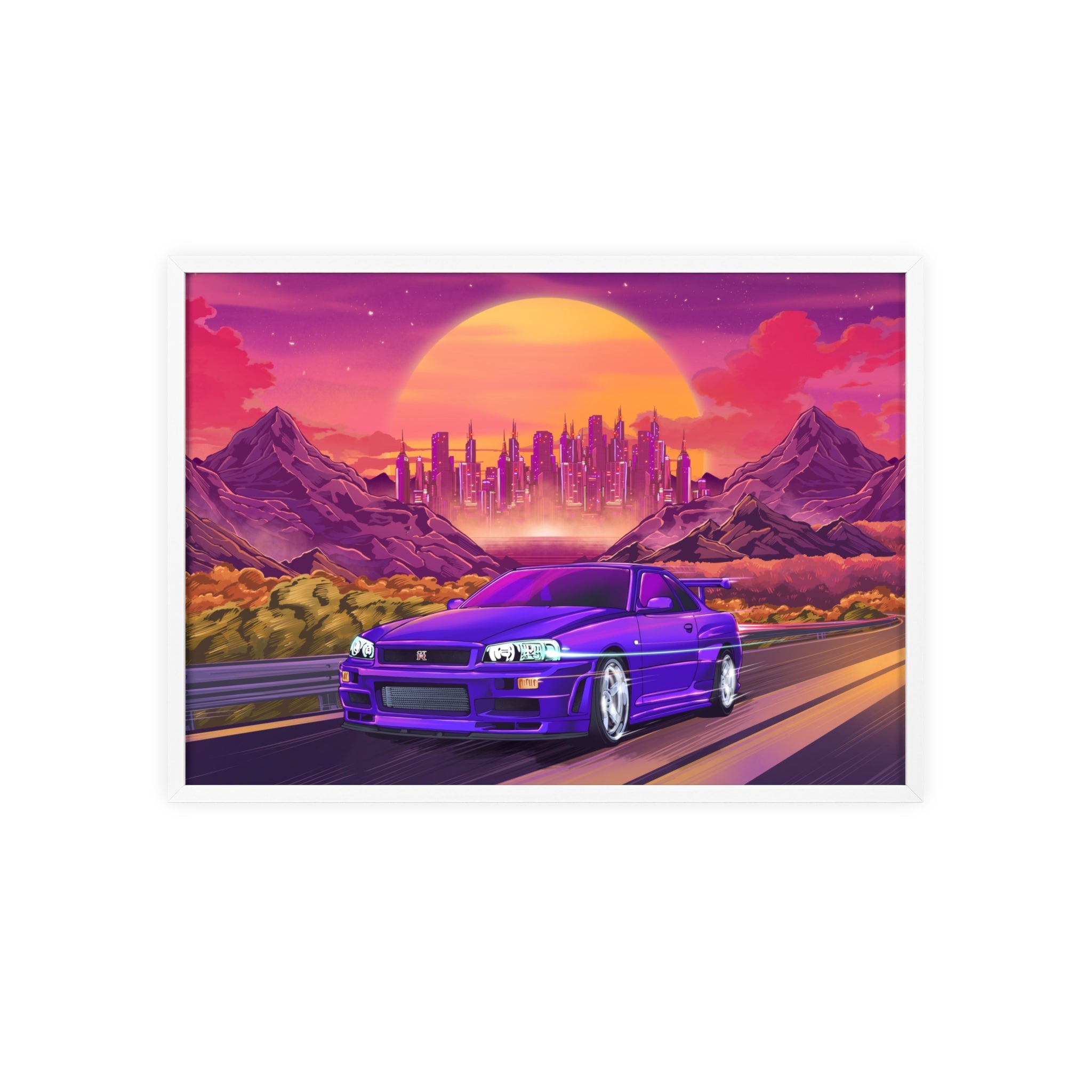Nissan Skyline GT-R Poster