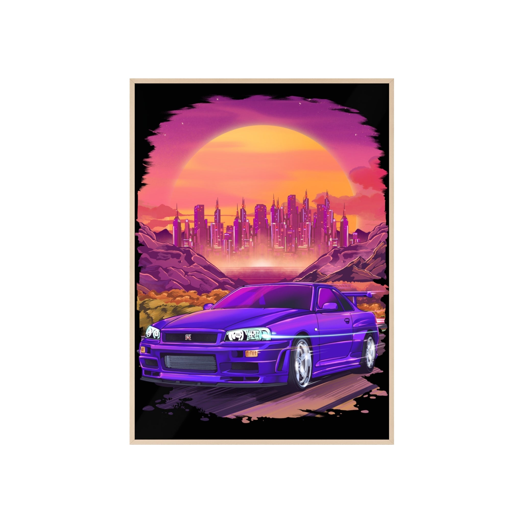 Nissan Skyline GT-R Poster