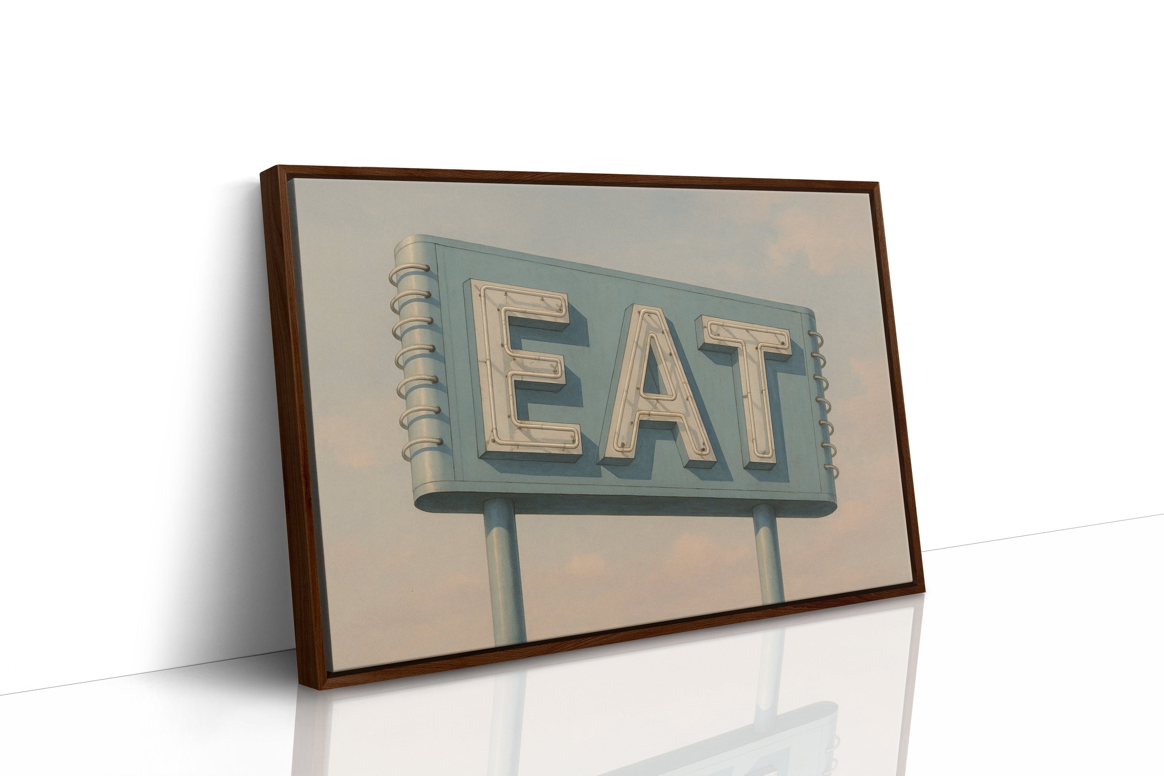 Vintage Americana – “EAT” Roadside Diner Sign Wall Art