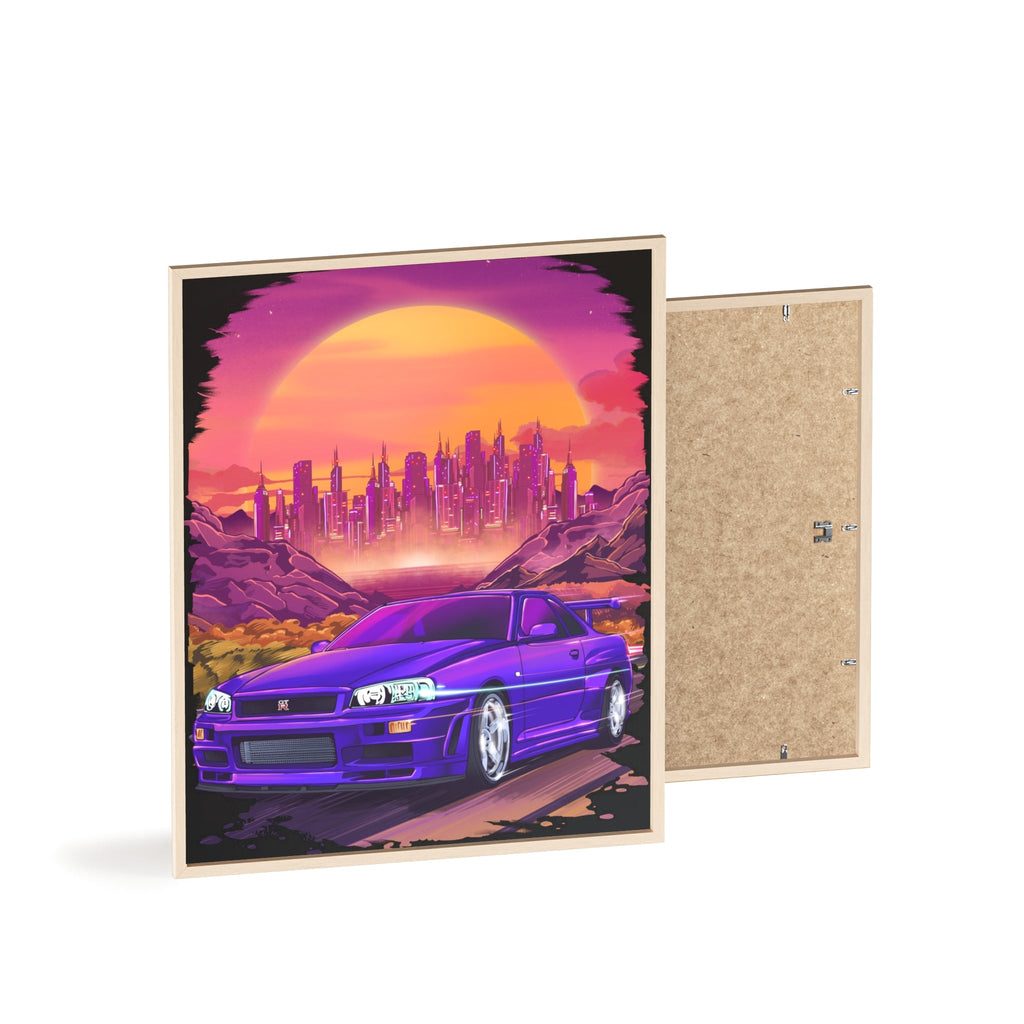 Nissan Skyline GT-R Poster