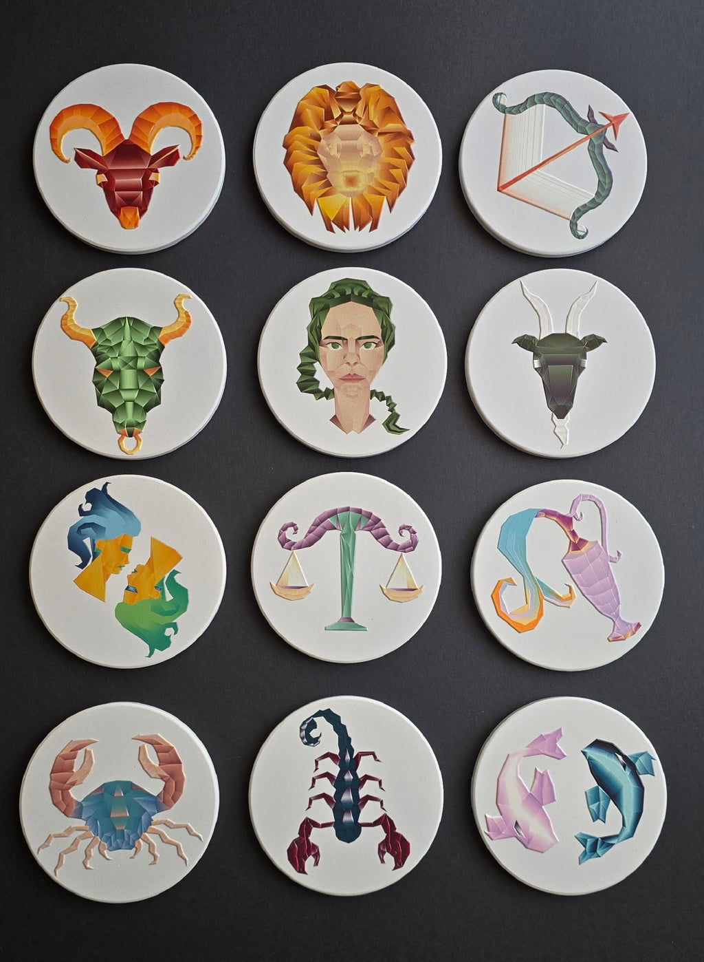 Zodiac Coasters