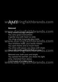 Amy - Name Meaning Poem - Digital Download
