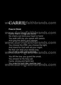 Carrie - Name Meaning Poem - Digital Download