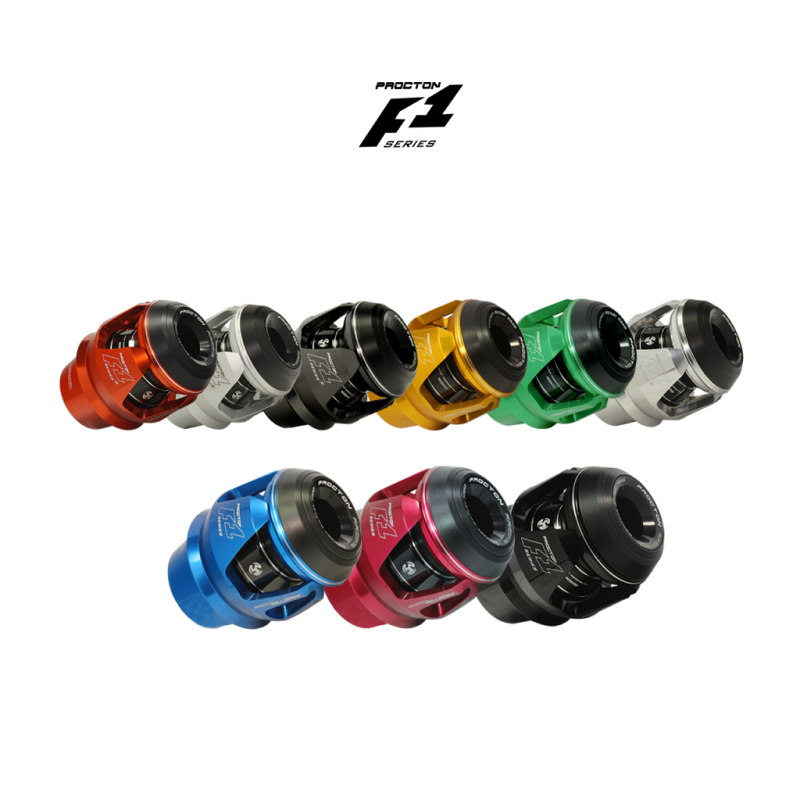 BMW - S1000 R (2017-2020) - Procton Racing Rotational Impact System – Frame Sliders F1