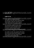 Lucy - Name Meaning Poem - Digital Download