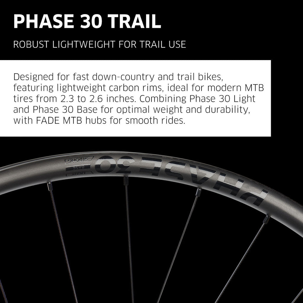 NEWMEN Rear Wheel - Phase 30 base 29" 28h FADE SP 6B 12x148 XD - Trail