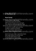 Paisley - Name Meaning Poem - Digital Download