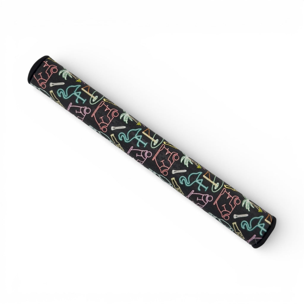 Miami Slice Putter Grip | 3.0 Tour Grip | Premium PU Material | Stable Oversize Feel | Golf Putter Grip – Neon Slice Design