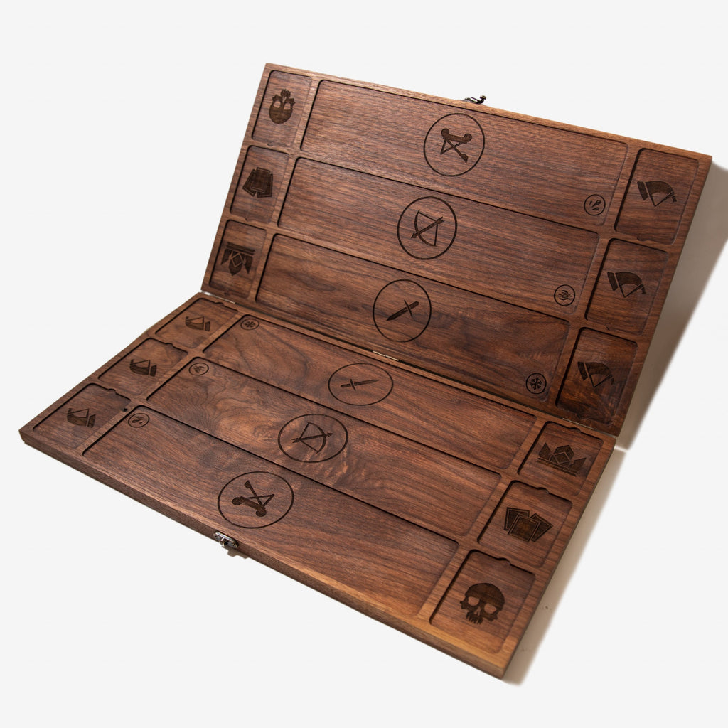 Gwent Board - Witcher Card Game - Genuine Hardwoods
