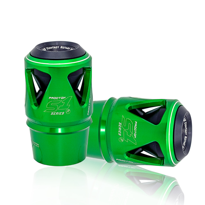 Kawasaki - Z750 (2007-2012) | Z1000 (2008-2009) - Procton Racing Rotational Impact System – Frame Sliders S1