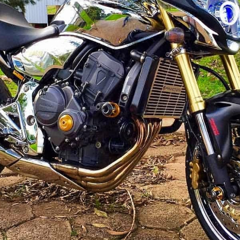 Honda - CB 600 F Hornet (2008-2014) - Procton Racing Rotational Impact System – Frame Sliders F1