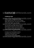 Taylor - Name Meaning Poem - Digital Download