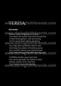 Teresa - Name Meaning Poem - Digital Download