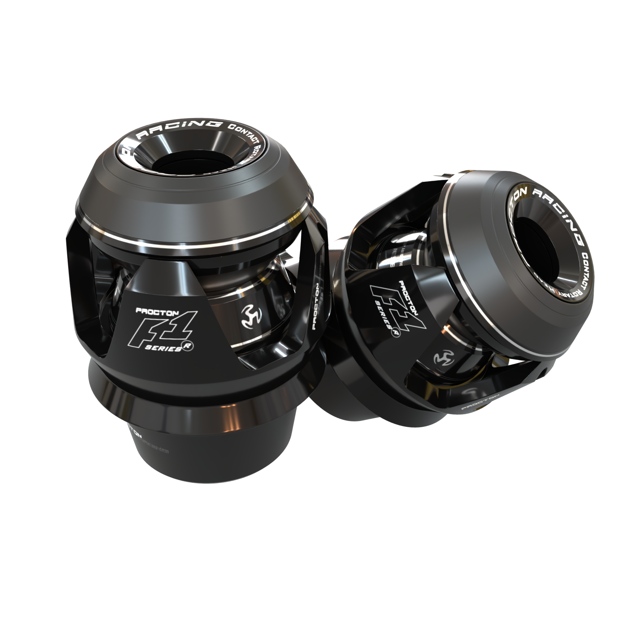 Honda - CB 600 F Hornet (2008-2014) - Procton Racing Rotational Impact System – Frame Sliders F1