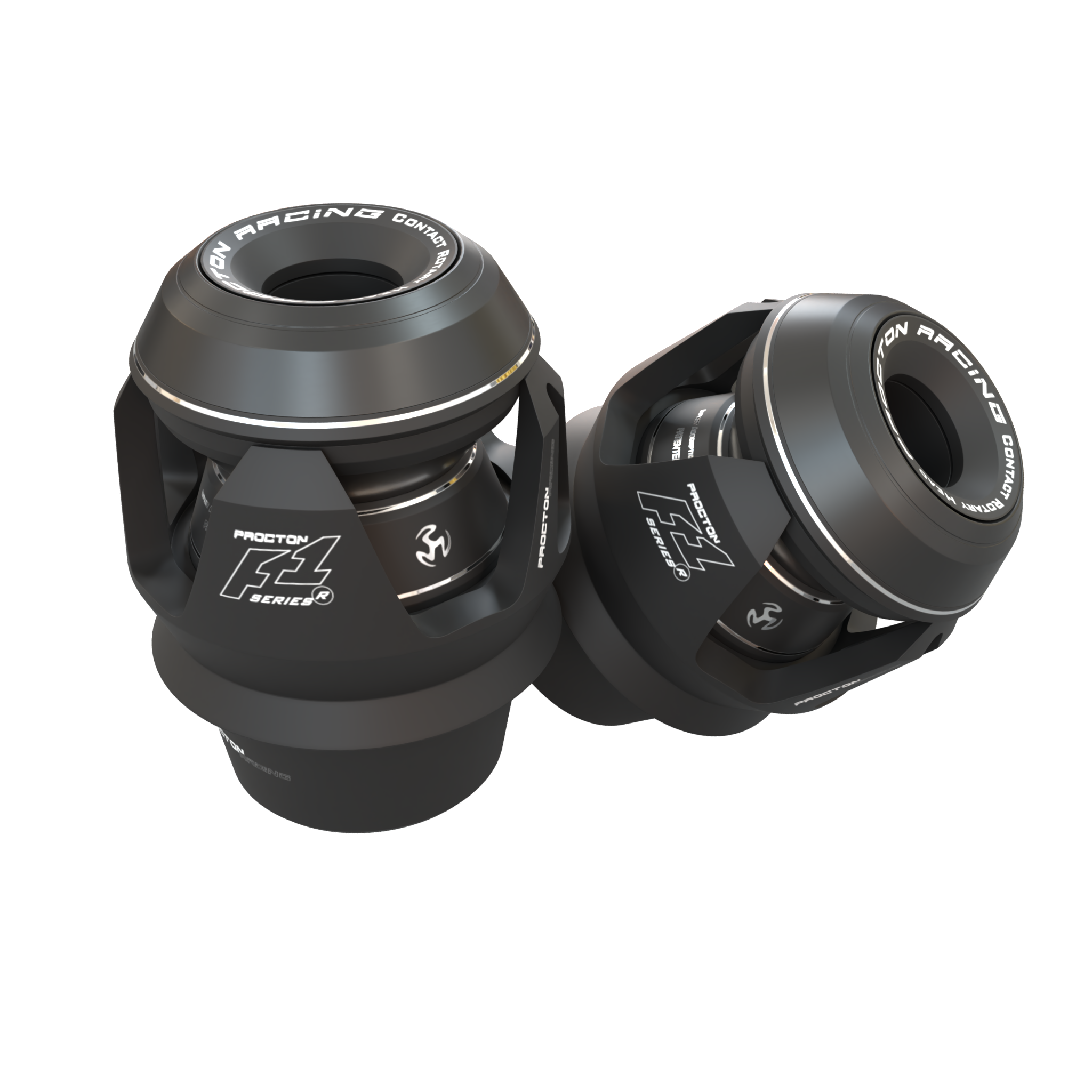 Honda - CB 600 F Hornet (2008-2014) - Procton Racing Rotational Impact System – Frame Sliders F1