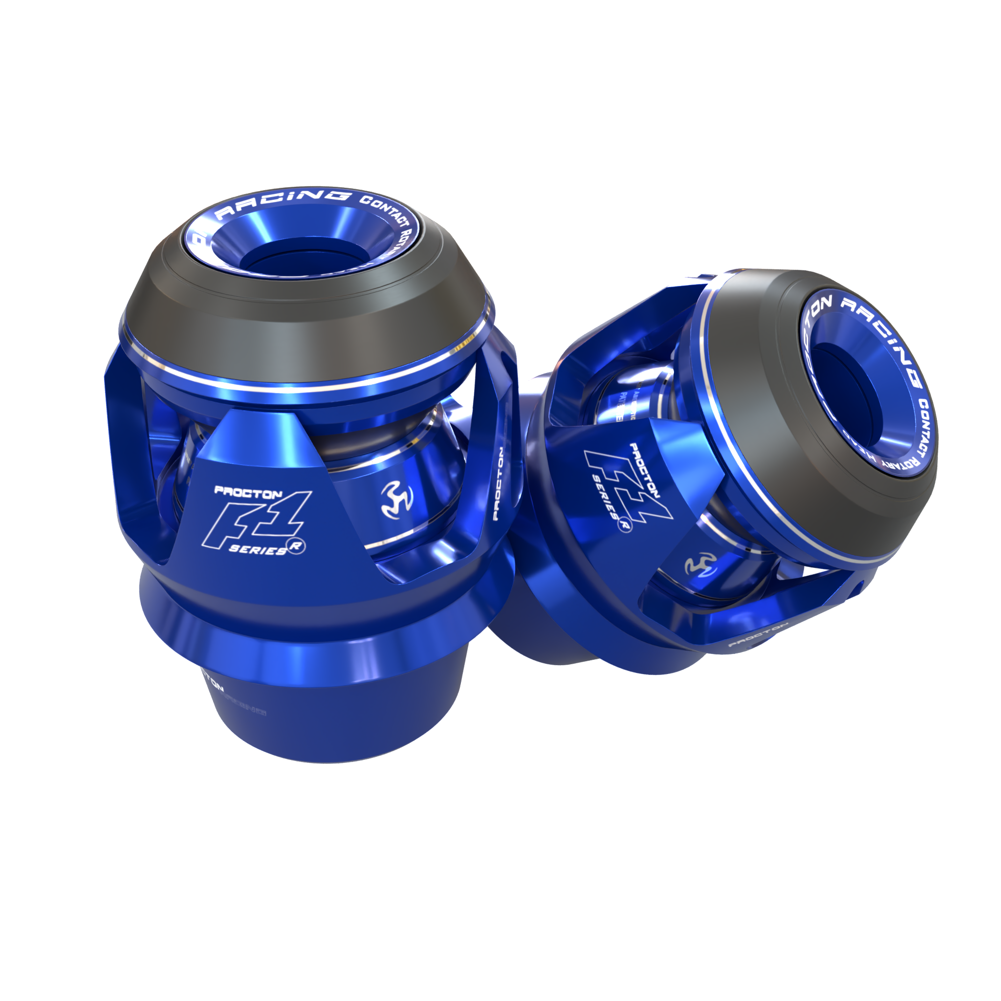 BMW - S1000 R (2017-2020) - Procton Racing Rotational Impact System – Frame Sliders F1