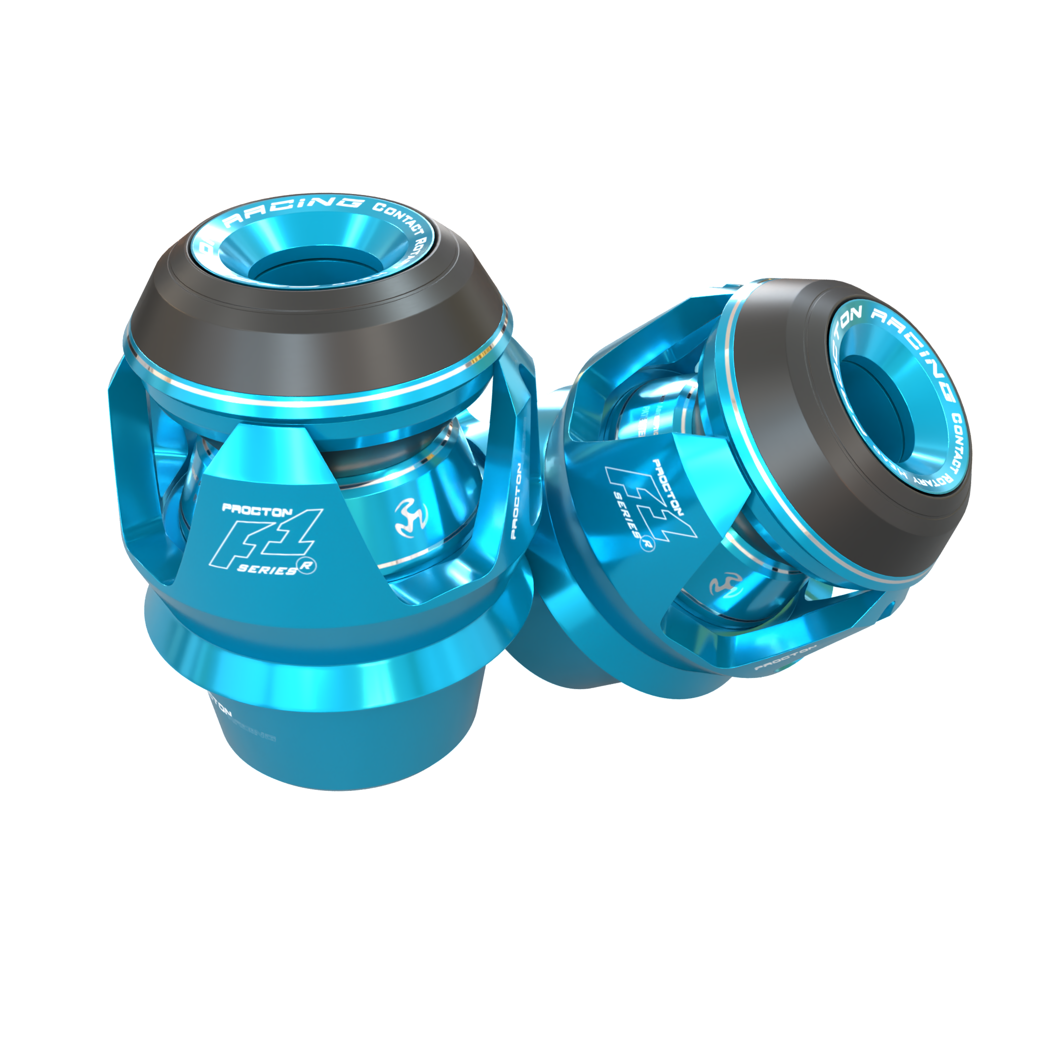 BMW - S1000 R (2017-2020) - Procton Racing Rotational Impact System – Frame Sliders F1