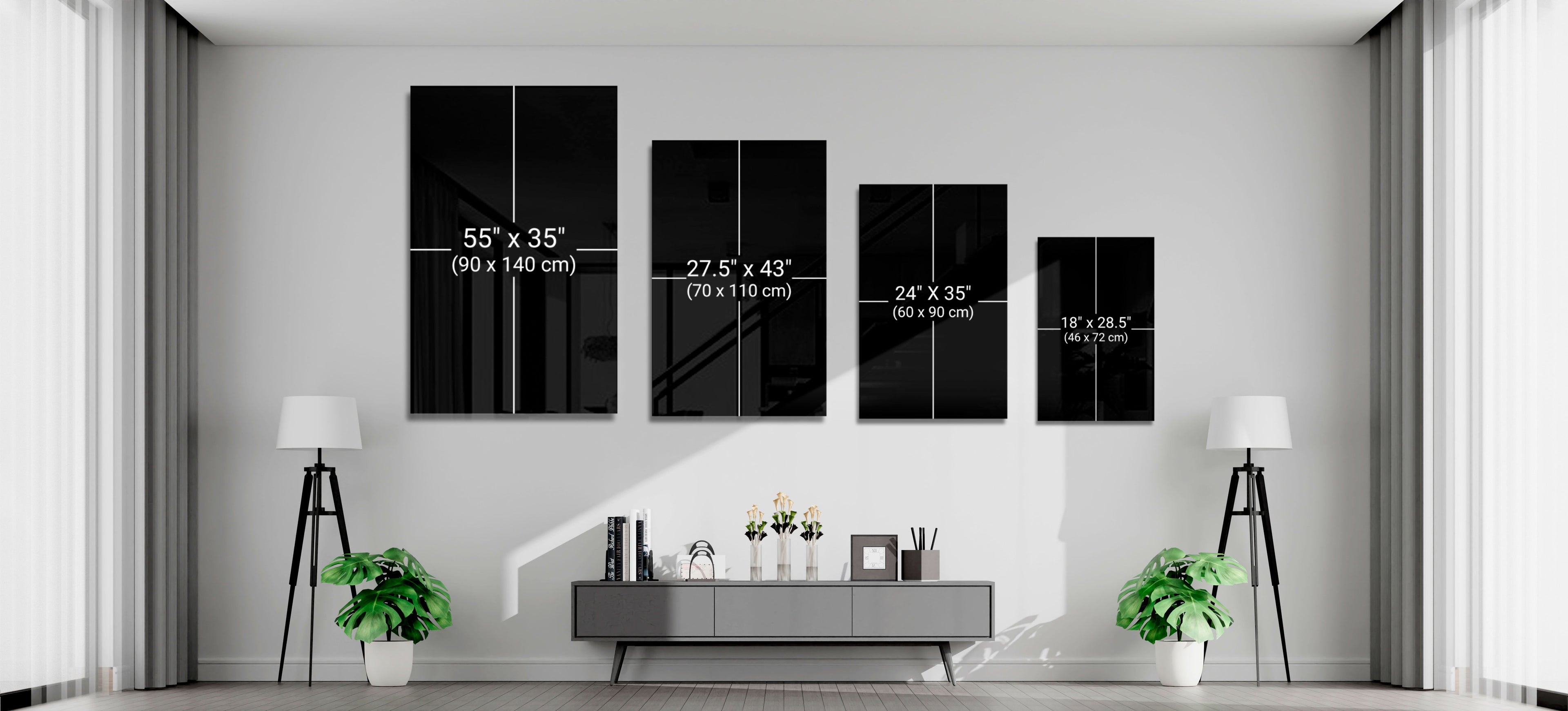 Marilyn Humphrey Theme Park Glass Wall Art