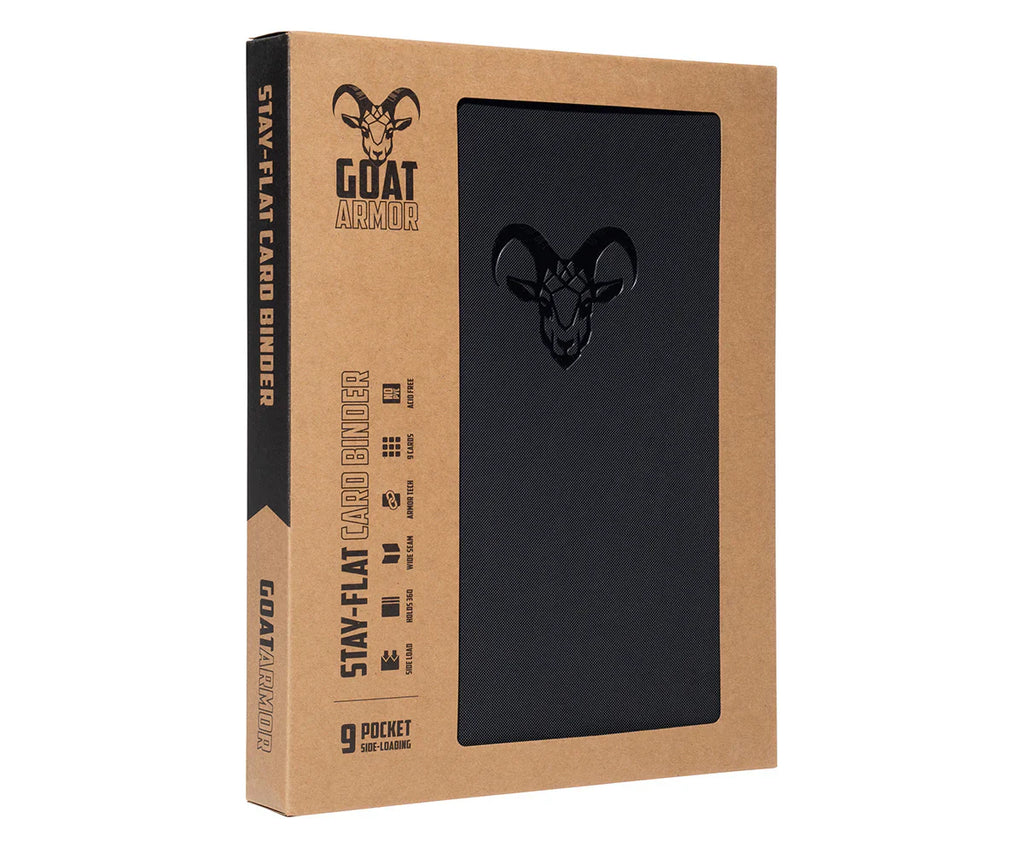 9 Pocket "Stay Flat" Card Binder