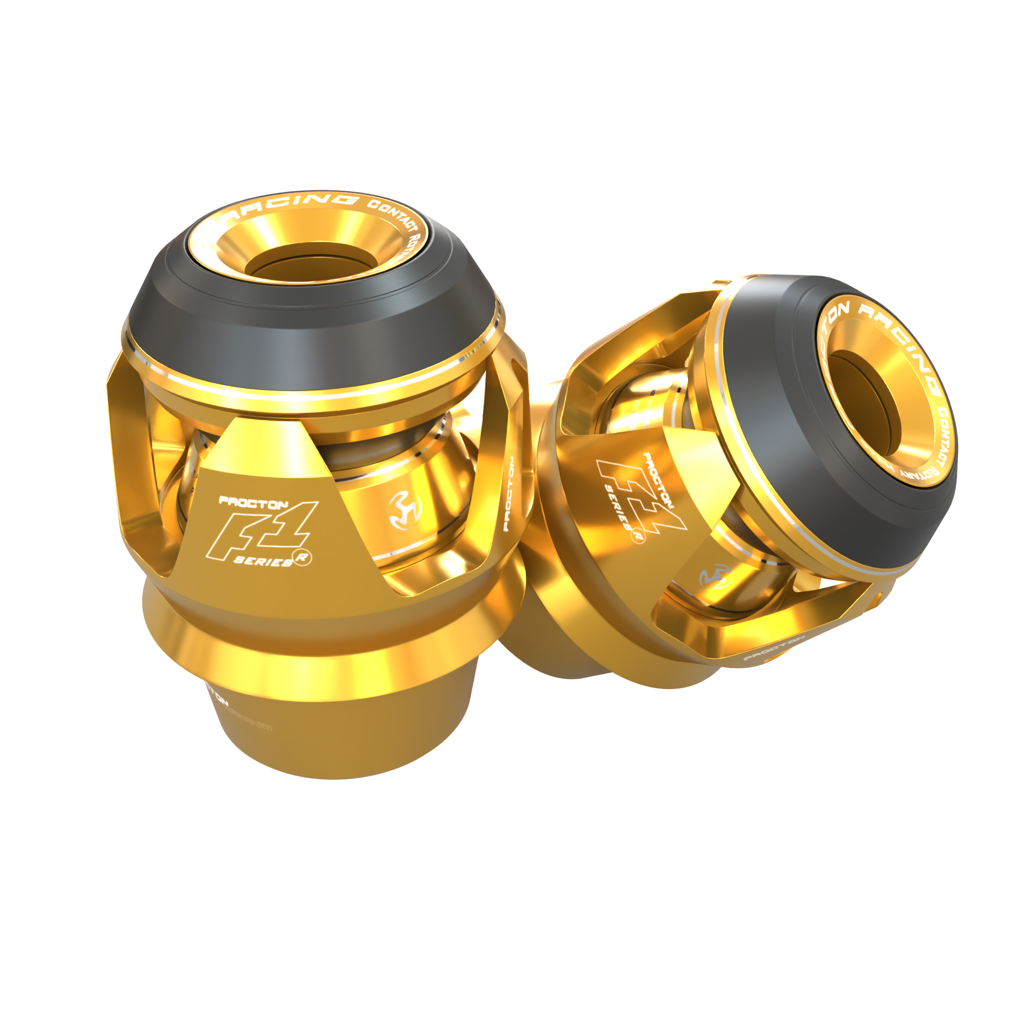 BMW - S1000 R (2017-2020) - Procton Racing Rotational Impact System – Frame Sliders F1
