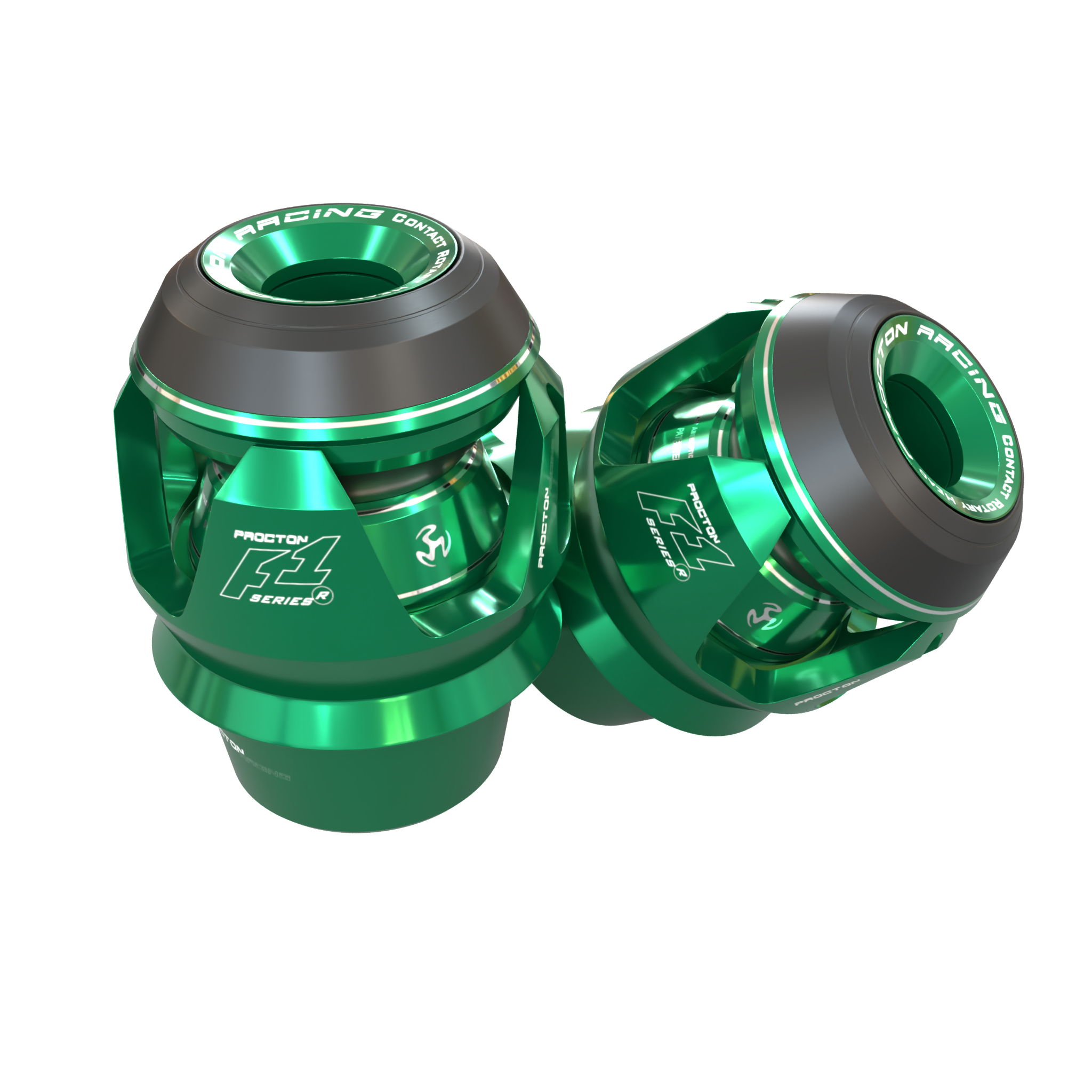 BMW - S1000 R (2017-2020) - Procton Racing Rotational Impact System – Frame Sliders F1