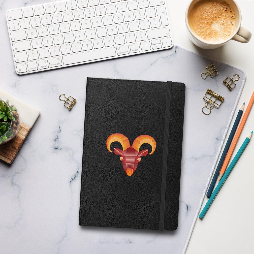 Aries Hardcover-bound Notebook