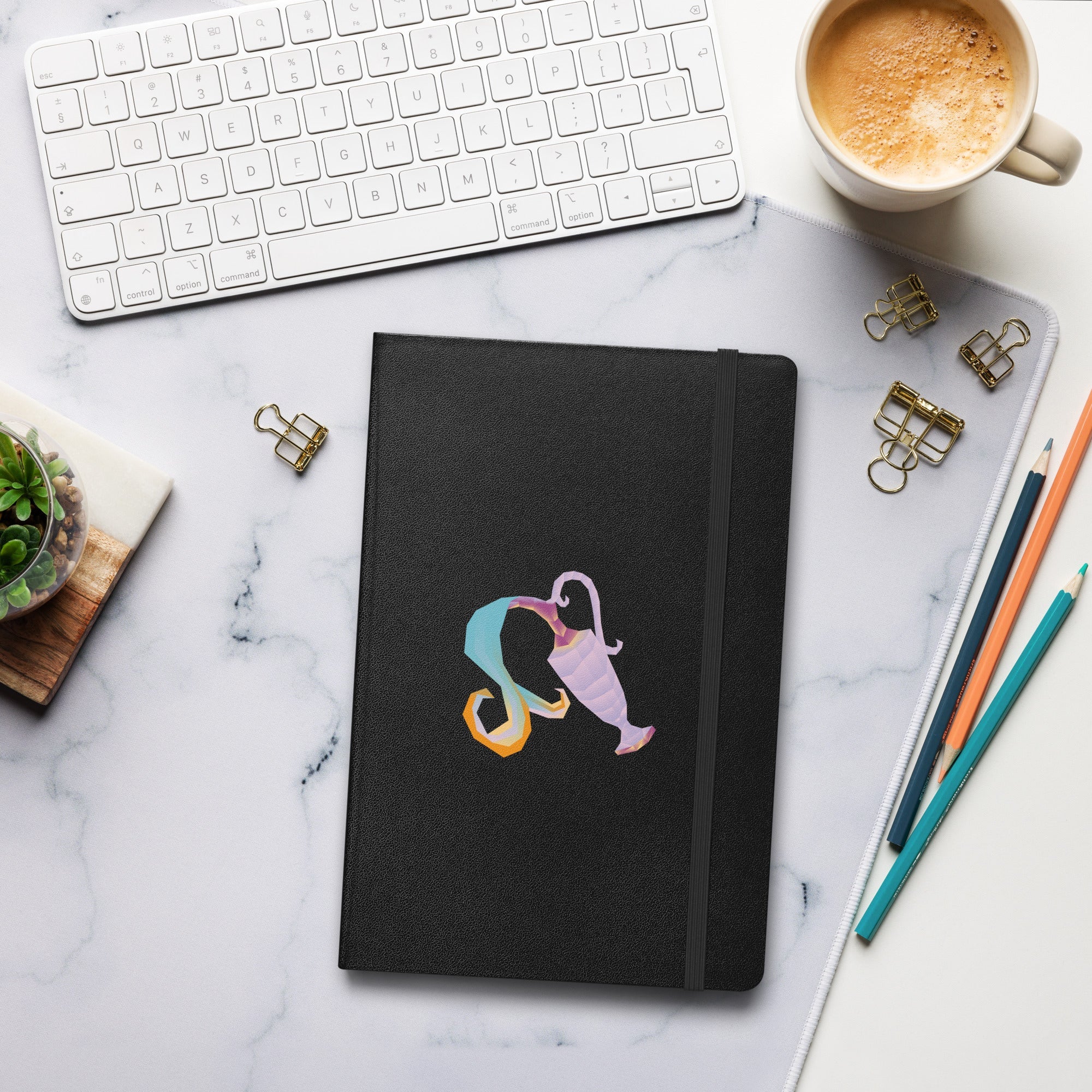 Aquarius Hardcover-bound Notebook