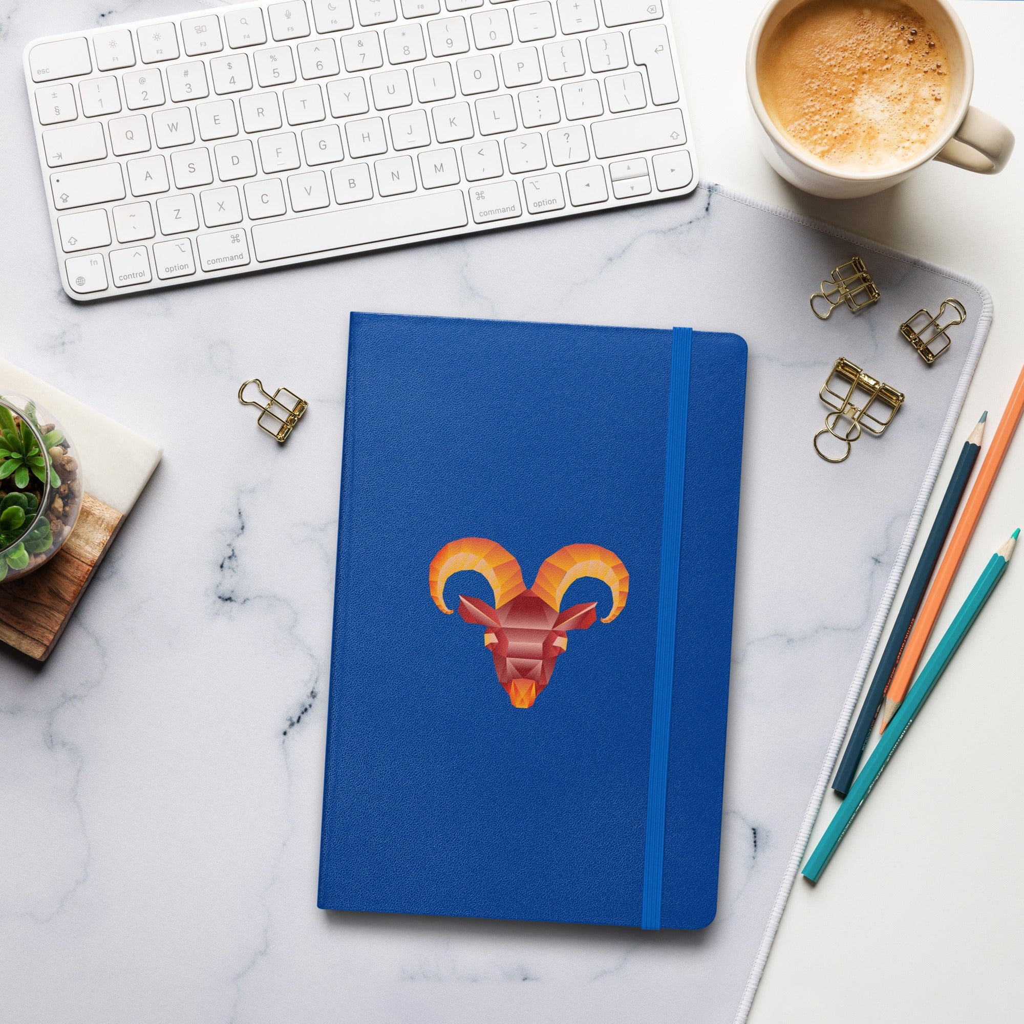 Aries Hardcover-bound Notebook