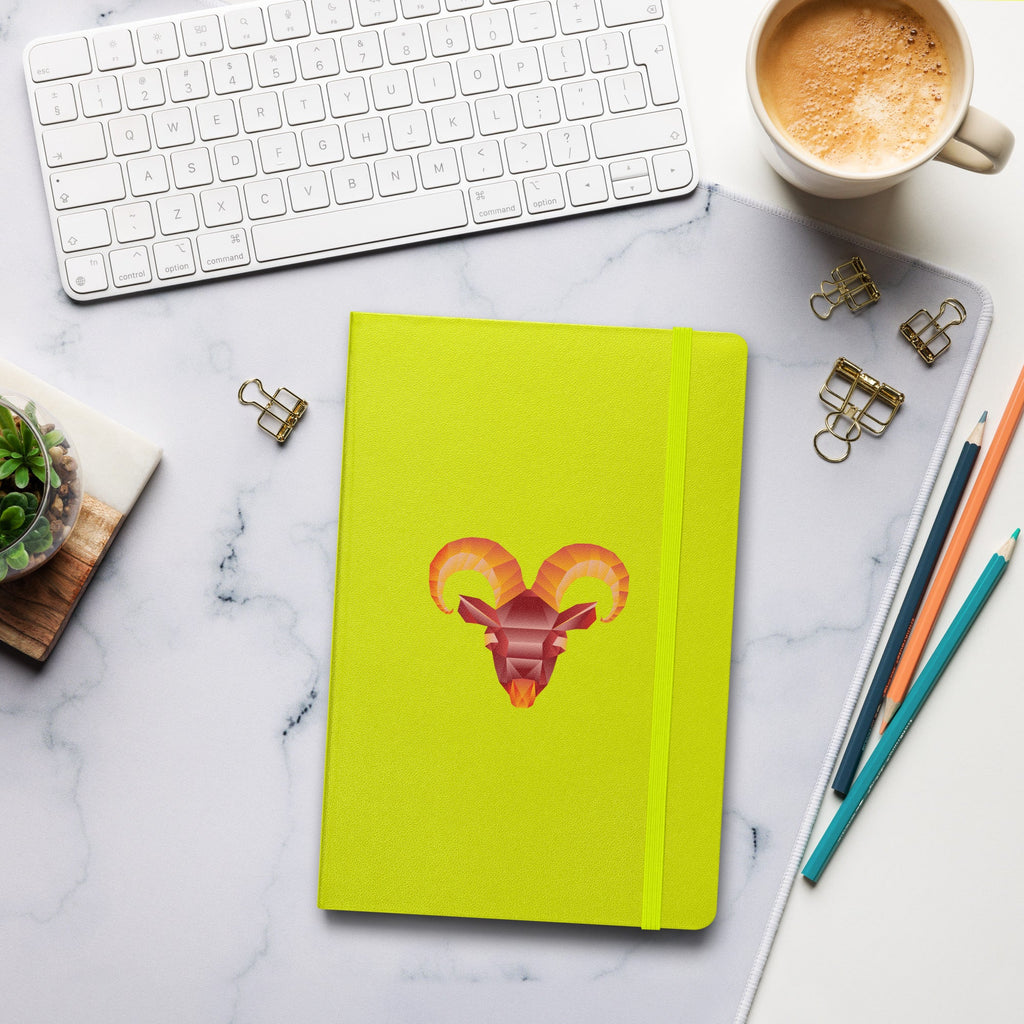 Aries Hardcover-bound Notebook