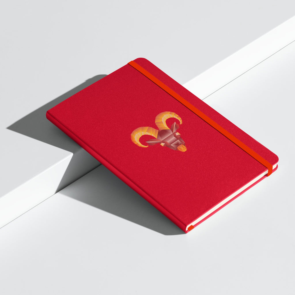 Aries Hardcover-bound Notebook