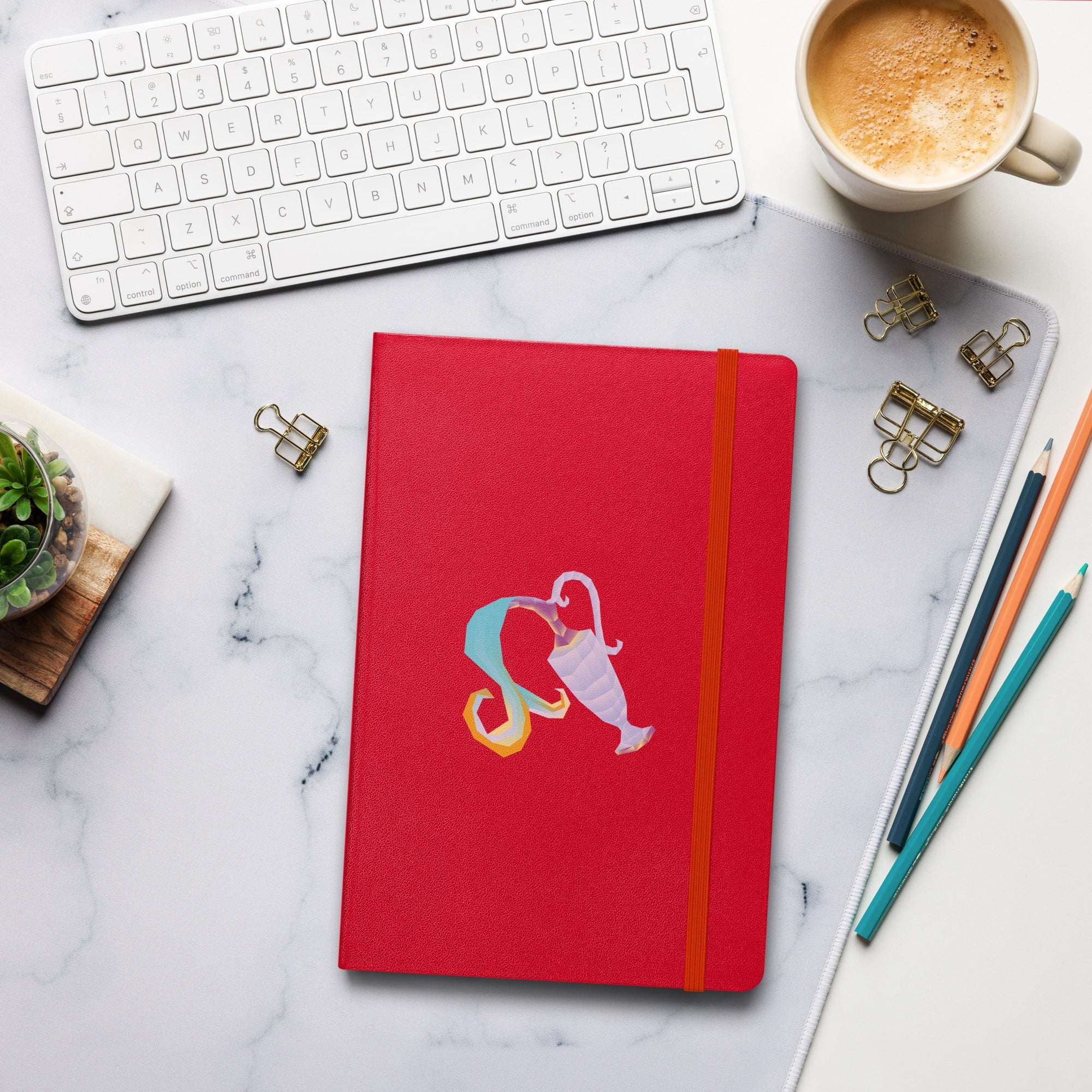 Aquarius Hardcover-bound Notebook