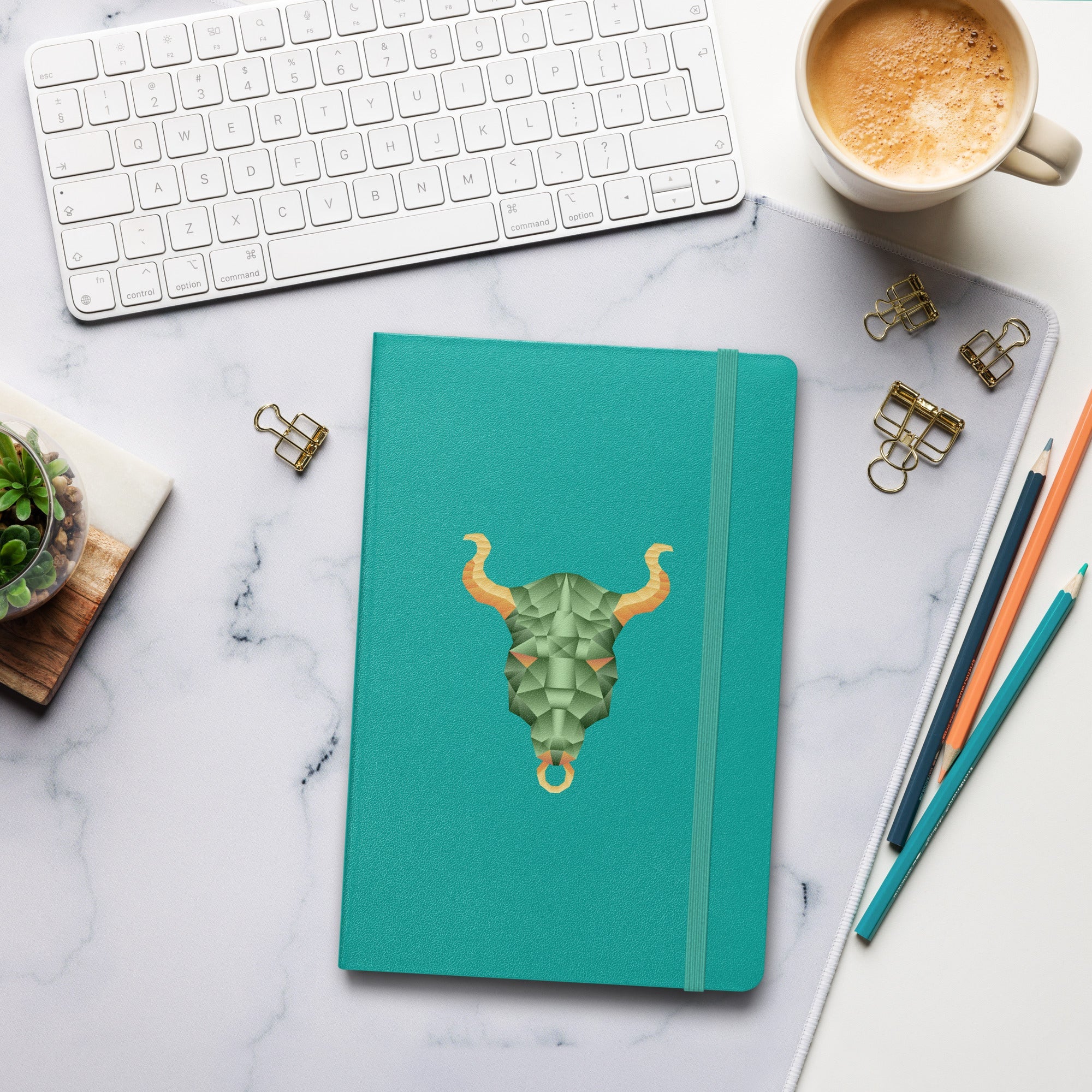 Taurus Hardcover-bound Notebook