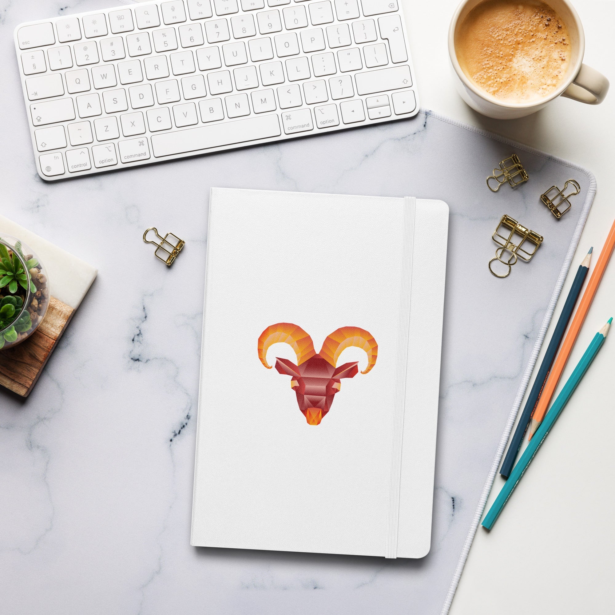 Aries Hardcover-bound Notebook