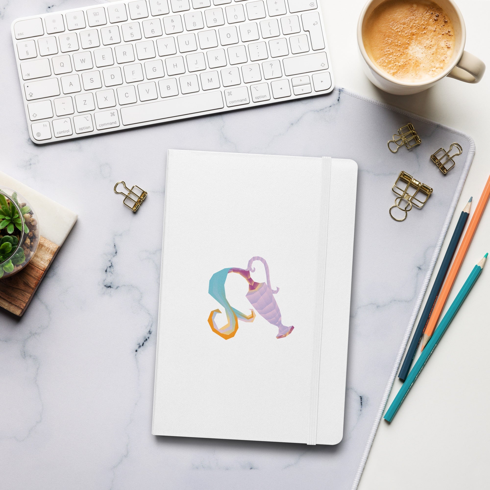 Aquarius Hardcover-bound Notebook