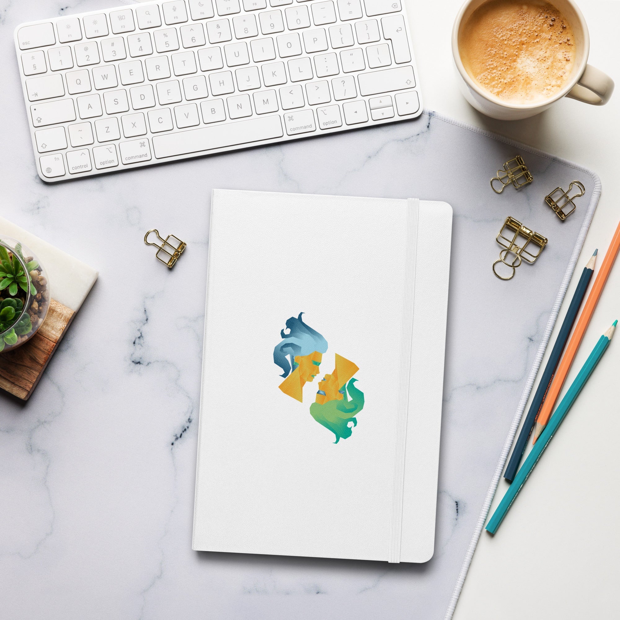 Gemini Hardcover-bound Notebook