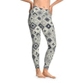 Geometric Stretchy Leggings – Active Wear - Dipaliz
