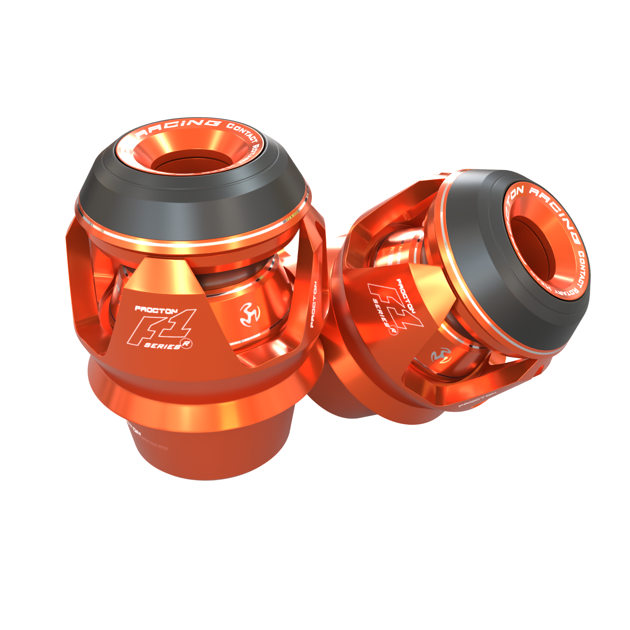 BMW - S1000 R (2017-2020) - Procton Racing Rotational Impact System – Frame Sliders F1