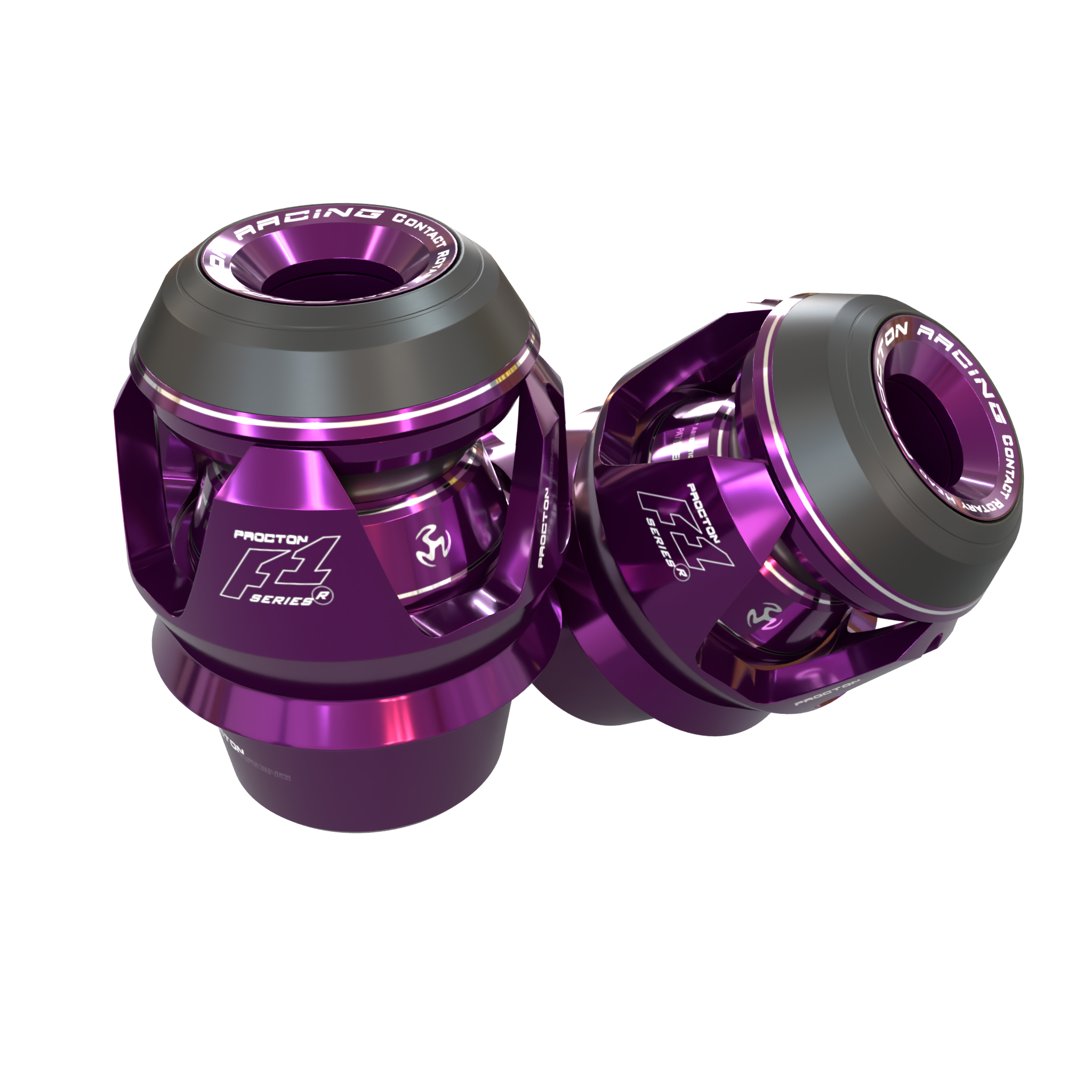 Honda - CB 600 F Hornet (2008-2014) - Procton Racing Rotational Impact System – Frame Sliders F1
