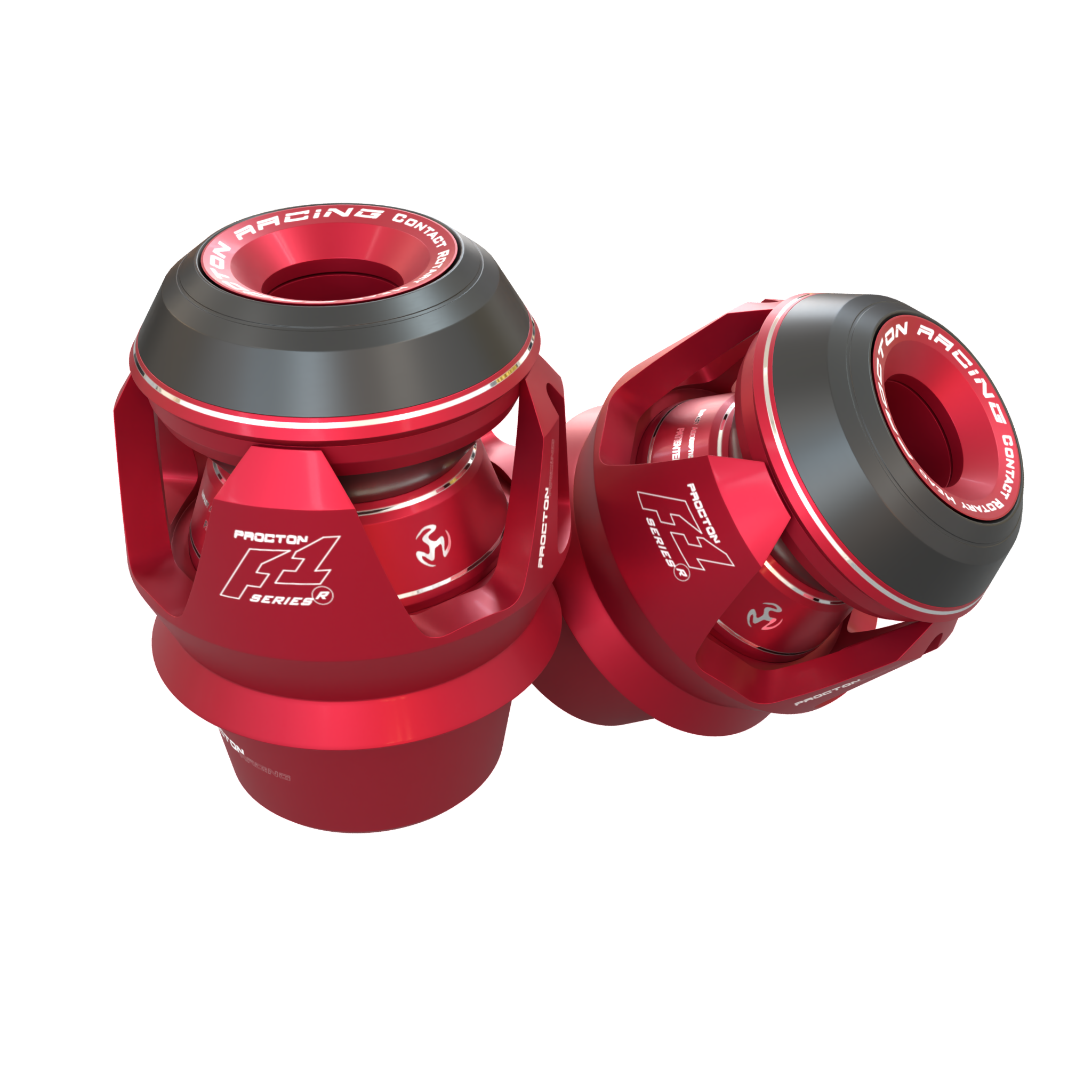 Honda - CB 600 F Hornet (2008-2014) - Procton Racing Rotational Impact System – Frame Sliders F1