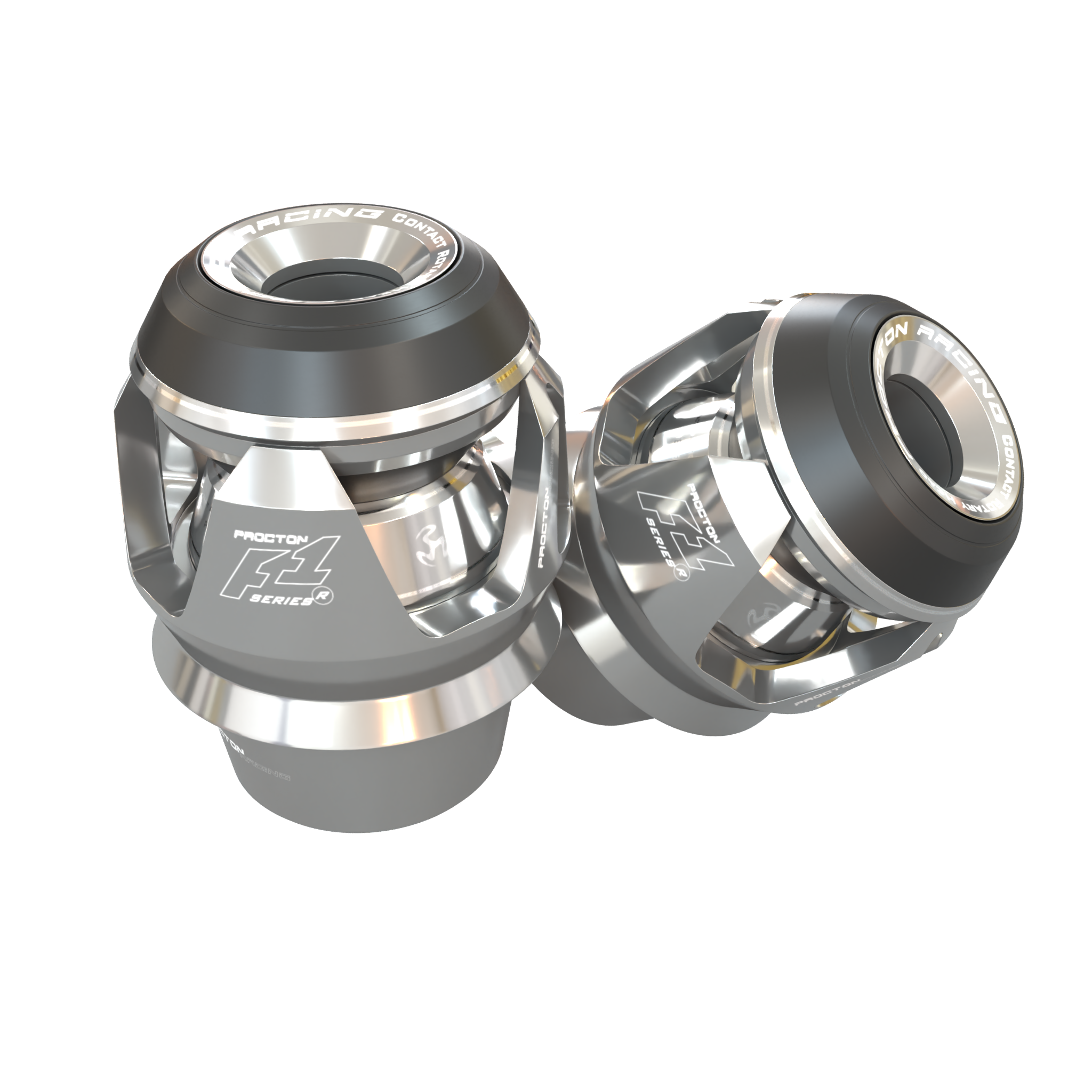BMW - S1000 R (2017-2020) - Procton Racing Rotational Impact System – Frame Sliders F1