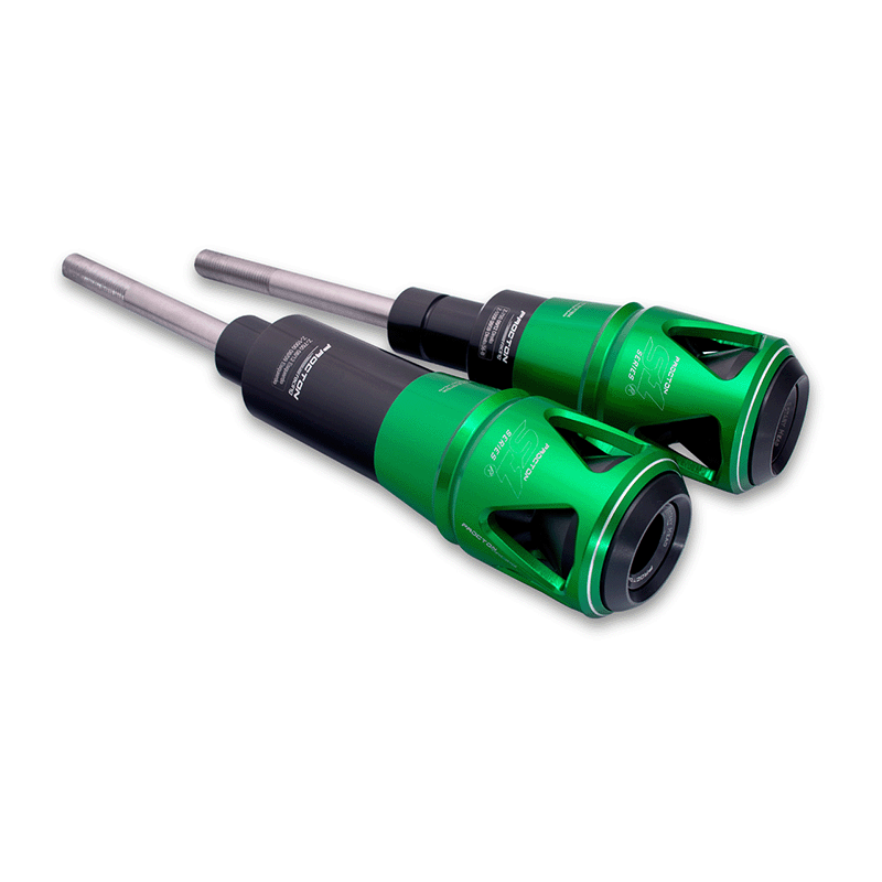 Kawasaki - Z750 (2007-2012) | Z1000 (2008-2009) - Procton Racing Rotational Impact System – Frame Sliders S1